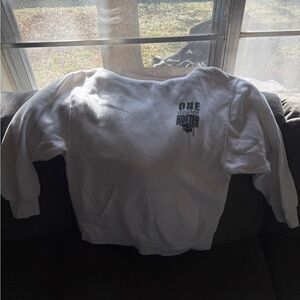 White Graphic Sweatshirt